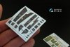 Quinta Studio QD32010 Mirage 2000-5 3D-Printed & coloured Interior on decal paper (for Kitty Hawk kit) 1/32
